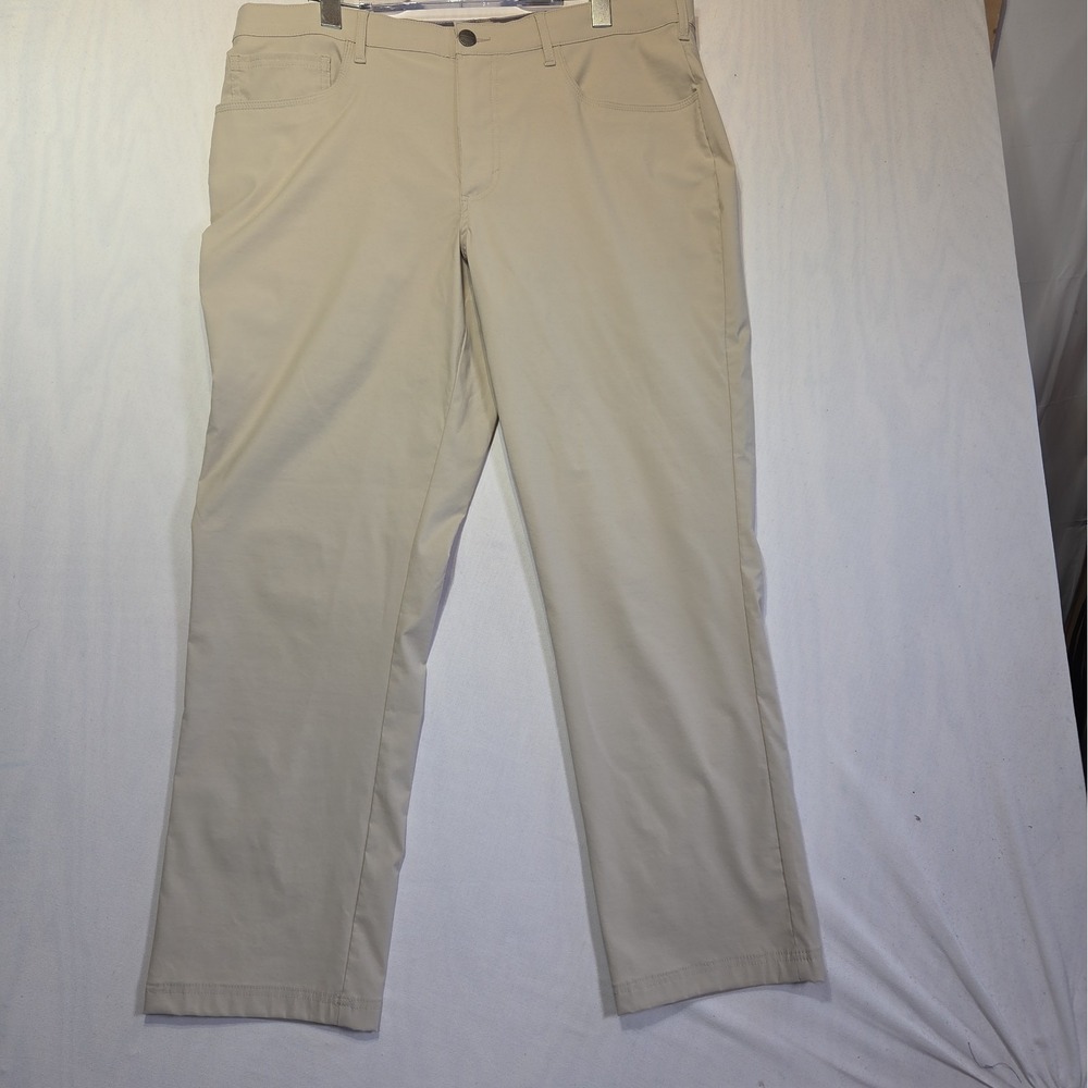 RedHead Men's 38x30 Classic Fit Stretch Performance Pants Beige NWT
